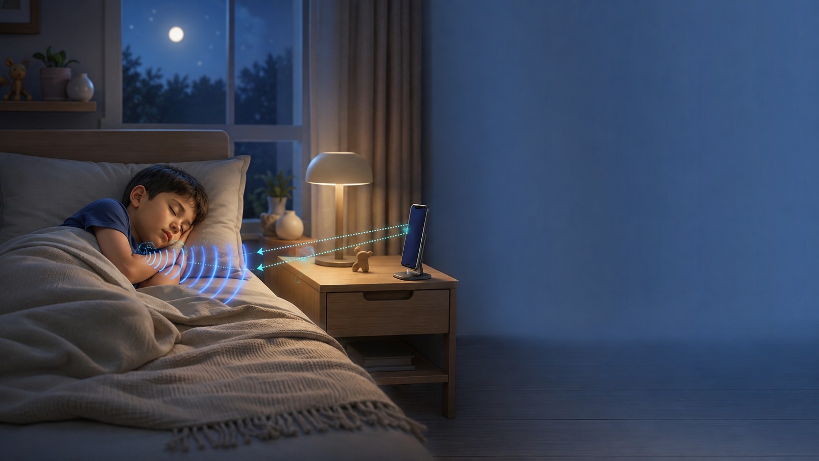 집에서 아이의 잠을 기록하는 AIRABLE Sleep 개발 콘셉트